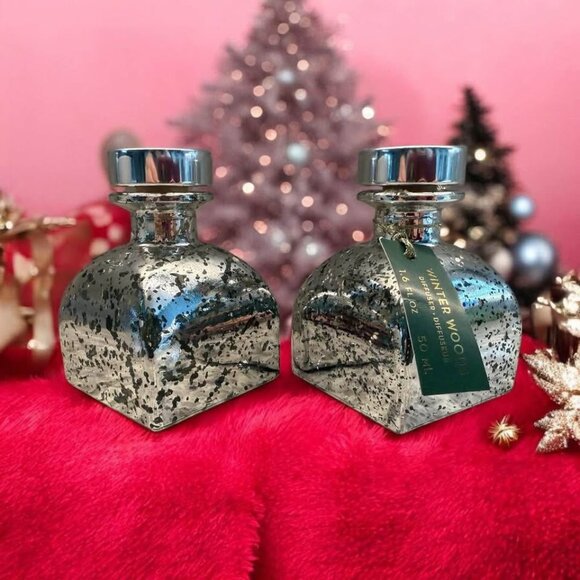 Pottery Barn Other - 2 NWOB Bottles Retired Pottery Barn Winter Woods Diffuser Oil-50ml/1.6oz